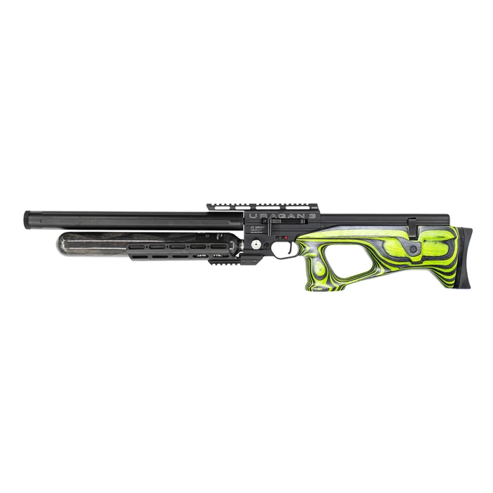 AGT URAGAN 3 Green Laminate PCP Bullpup Air Rifle